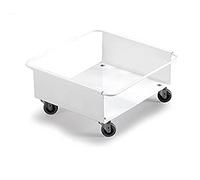 DURABLE Chariot carré pour DURABIN® 90L carré, Blanc, 1801668010