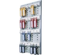 Durable Organisateur de clés KEY BOARD 24 - 1956 195610 Nombre de crochets 24 argent