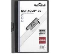 DURABLE 220057 Klemmappe DURACLIP 3mm D-grau