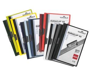 DURABLE 220900 Klemmappe DURACLIP 6mm Farbs.