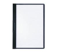 DURABLE Pochette à pince Duraclip A5 à clip métal 30 feuilles Noir – Lot de 25