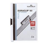 Durable Duraclip 60 Sachet De 5 Chemises De Présentations Blanc