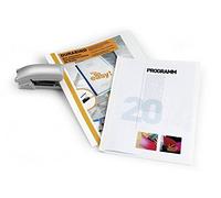 Durable 2250-02 - Classeur Transparent Blanc PVC A4)