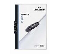 DURABLE Chemise à clip SWINGCLIP A4, clip noir