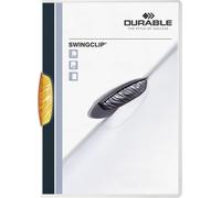 DURABLE 226009 Swingclip orange Transl.,25st.