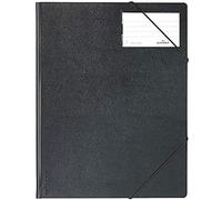 Durable 232001 Chemise à coins A4 (pour 1-150 feuilles DIN A4) noir
