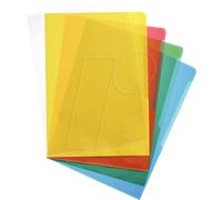 Durable Pochette transparente 2337 DIN A4 polypropylène 0.12 mm transparent, jaune, rouge, vert, bleu 233700 100 pc(s)