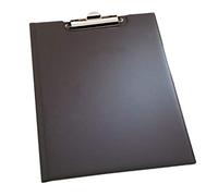 Durable 235901 Bloc pliant (pour DIN A5, feuille souple, pince sur le dessus, 180 x 245 mm) noir