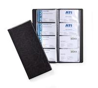 DURABLE Album pour cartes de visite Visifix – plastique – 192 cartes – Noir