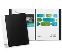 Durable 242301 Livre de présentation Duralook, pour A4, avec 30 pochettes, largeur du dos : 20 mm, noir