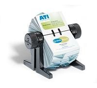 Durable 244701 Fichier linéaire pour Carte de visite Visifix Cubo Noir