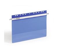 Durable 2561-06 Dossier Suspendu Plastique A4 Bleu, Transparent