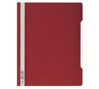 Durable Clear View Folder 2570 A4 Protège Documents Rouge