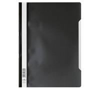 Durable 257301 Dossier Pp à Couverture Transparent Noir
