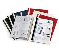 Durable Agrafeuse Duraplus 257900 avec pochette pour A4, couleurs assorties - Lot de 25