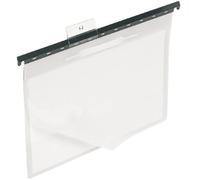 Durable 260210 Lot de 25 Dossiers Suspendus en Pvc Gris A4