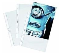 DURABLE Pochettes pour brochure A5 265119 – PP transparentes, perforées – sachet de 25