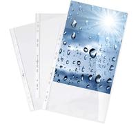 DURABLE Pochette perforée 2676-19 A4 PP transparente 0,08 mm, sachet de 100