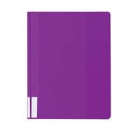 Durable 268112 Duralux Chemise à Lamelles Couverture Transparente A4+ Dos Violet avec Pochette Soudée Lot de 25