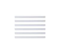 Durable 293119 Baguette Pour Reliure Manuelle 6 Mm Capacite 60 Feuilles Transparent Lot De 50