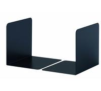 Durable 324301 Serre-livres en métal S, lot de 2, noir