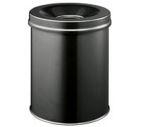 DURABLE 3305-01 - Corbeille à papier Safe, 15 l, noire
