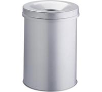 Durable 330610 Corbeille à papier Anti-éraflure + Métal 30L Gris