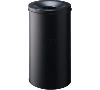 Corbeille à papier Durable 330701 60 l (Ø x H) 375 mm x 662 mm acier noir 1 pc(s)