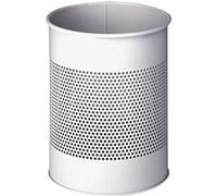 DURABLE Corbeille à papier METALL, ronde, 15 litres, grise