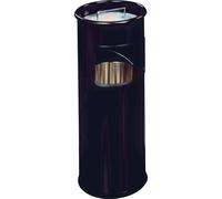 Durable 3330 333001 Poubelle 17 l (L x l x H) 305 x 302 x 687 mm noir avec cendrier 1 pc(s)