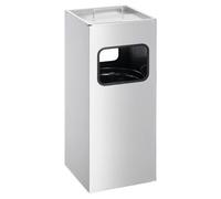 Durable 333123 Receptacle À Cigarrettes 17 L Argent