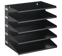 Durable 336001 Trieur Horizontal 5 Compartiments Noir