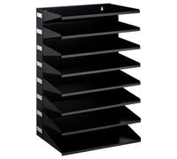 Durable 336101 Trieur Horizontal 8 Compartiments Noir