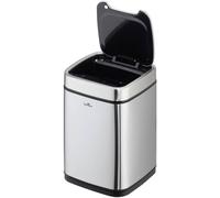 Durable 342023 342023 Poubelle 6 acier inoxydable (l x H x P) 210 x 315 x 210 mm argent ouverture de couvercle One Touch 1 pc(s)