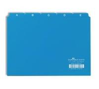 Durable 365006 jeu de 25 intercalaires avec onglets imprimés a z format a5 bleu G