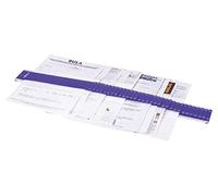 Durable 370006 Trieur de Bureau de Type Bande Métallique avec Onglets en Polypro - Indexation alphabétique A-Z et numérique 1-31
