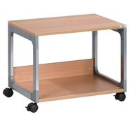 Durable 3710124 System Multi Trolley 48, argent métallique / hêtre
