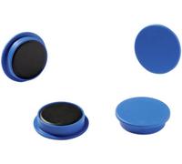 Durable 475306 Aimant Rond 32 mm - Force 720 - Bleu Lot de 20 Magnets
