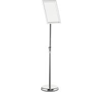 DURABLE Présentoir sur pied 479823 – Cadre alu rabattable A4 argent 1 pièce