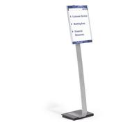 Durable 481323 Support de présentation Info Sign Stand A3, pour format portrait et paysage