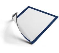 Durable 486907 Sachet de 5 Cadres d'affichage magnétiques A4 Bleu foncé