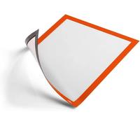 Durable 486909 Sachet de 5 Cadres d'affichage magnétiques A4 Orange