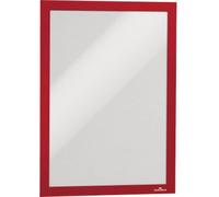 Durable Cadre magnétique DIN A4 rouge film verso autocollant 2 pces/VE DURABLE Quantité:1