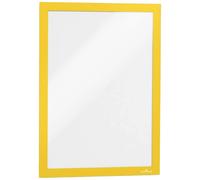 Durable 487204 DURAFRAME® Info-Rahmen Cadre d'information autocollant DIN A4 jaune (l x H) 236 mm x 323 mm 2 pc(s)