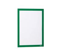 DURABLE Cadre d'affichage magnétique DURAFRAME A4 vert – sachet de 2