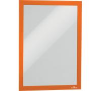 DURABLE Cadre d'affichage magnétique DURAFRAME A4 orange