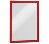 DURABLE Cadre d'affichage magnétique DURAFRAME® A4 – lot de 10 Rouge 488203