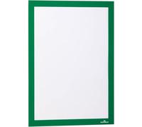 Durable 488205 Duraframe Boîte de 10 Cadres d'Affichages Repositionnables A4 Vert