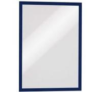DURABLE Cadre d'affichage DURAFRAME® A3 Dos adhésif Bleu foncé Lot de 6 (488307)