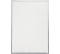 DURABLE - Cadre d'affichage DURAFRAME® POSTER 70 x 100 - Fixation adhésive pour documents 70 x 100 - Résistant aux UV - 1 pièce, Argent, 505623